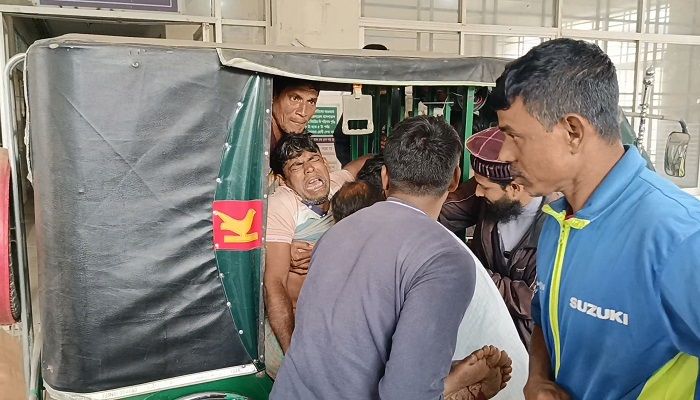 স্বতন্ত্র প্রার্থী মহুলের সমর্থককে কুপিয়ে আহত