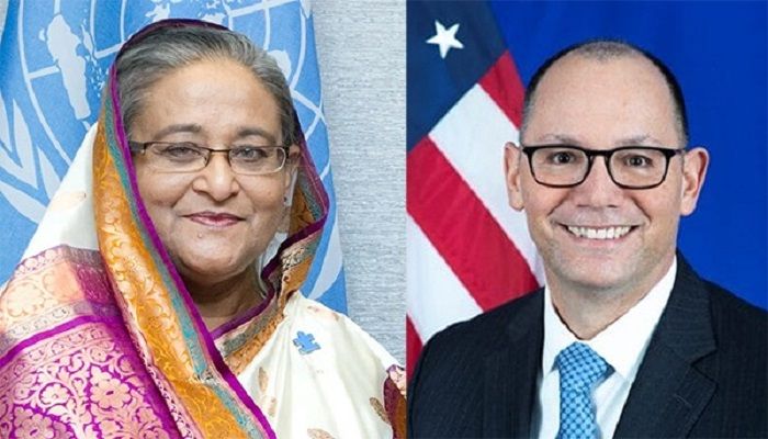 টানা ৪র্থ বার প্রধানমন্ত্রী হওয়ার শেখ হাসিনাকে পিটার হাসের শুভেচ্ছা