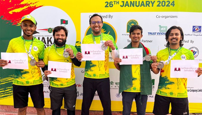 বঙ্গবন্ধু শেখ মুজিব ঢাকা ম্যারাথনে ইউনিভার্সিটি অফ স্কলার্সের অংশগ্রহণ