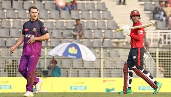 টানা তৃতীয় হার বরিশালের