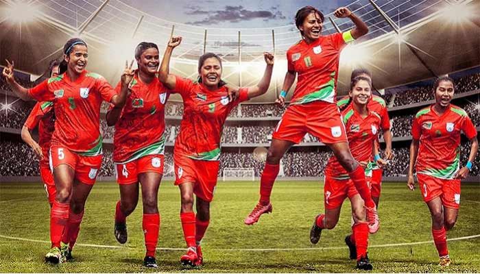 বাংলাদেশ নারী ফুটবল।