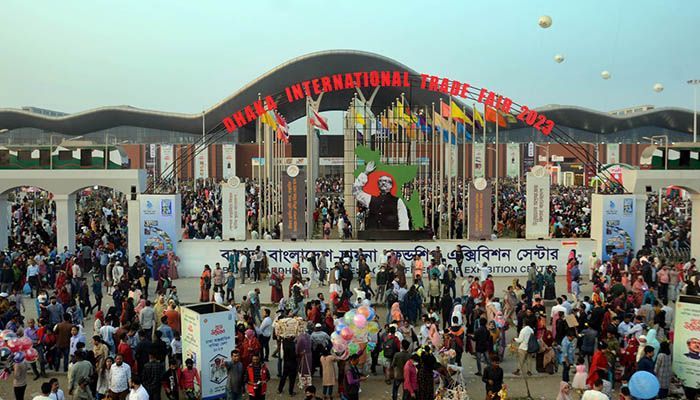 বাণিজ্যমেলার পর্দা নামছে আজ