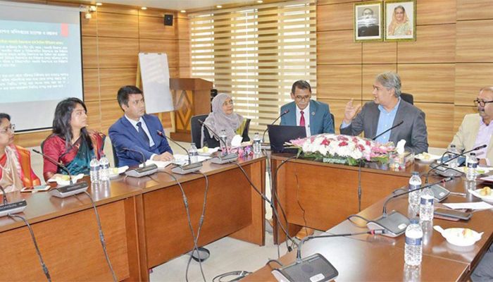 ‘অনলাইন গণমাধ্যমের জন্য বিজ্ঞাপন নীতিমালা প্রণয়ন করা হবে’