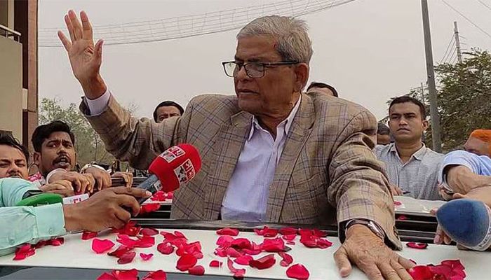 কারামুক্ত হয়ে যা বললেন মির্জা ফখরুল