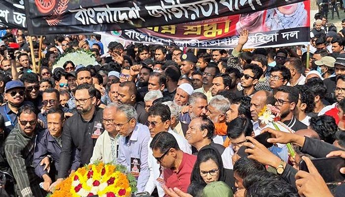 ভাষা শহীদদের শ্রদ্ধা জানালো বিএনপি