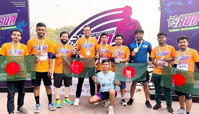 'স্মার্ট বাংলাদেশ রান' প্রতিযোগিতায় ইউনিভার্সিটি অফ স্কলার্সের সফল অংশগ্রহণ