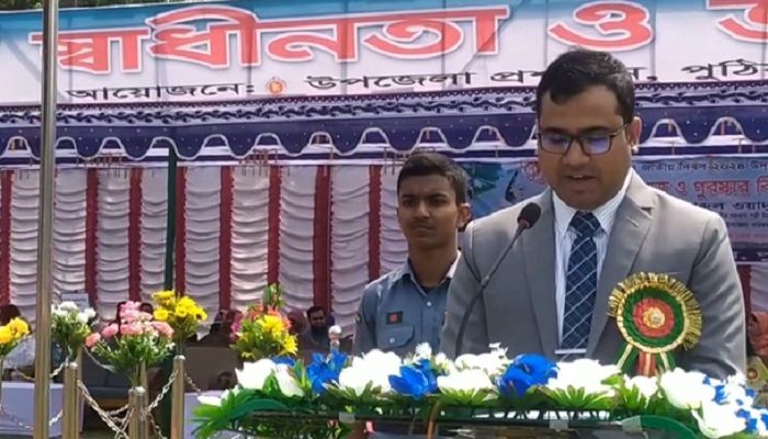 পুঠিয়ায় মহান স্বাধীনতা দিবস উদযাপিত