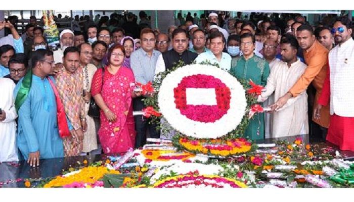অগ্রণী ব্যাংকে বঙ্গবন্ধুর জন্মদিন উদযাপন