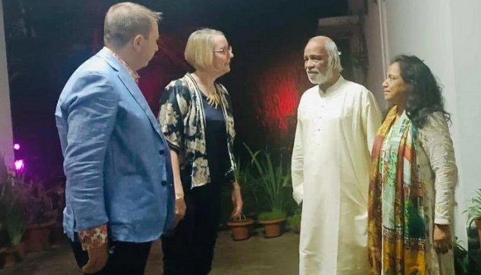 মঈন খানের সঙ্গে ব্রিটিশ হাইকমিশনারের সাক্ষাৎ