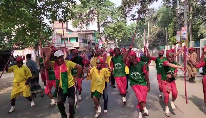 চুয়াডাঙ্গায় ঐতিহ্যবাহী উৎসবে বর্ষবরণ