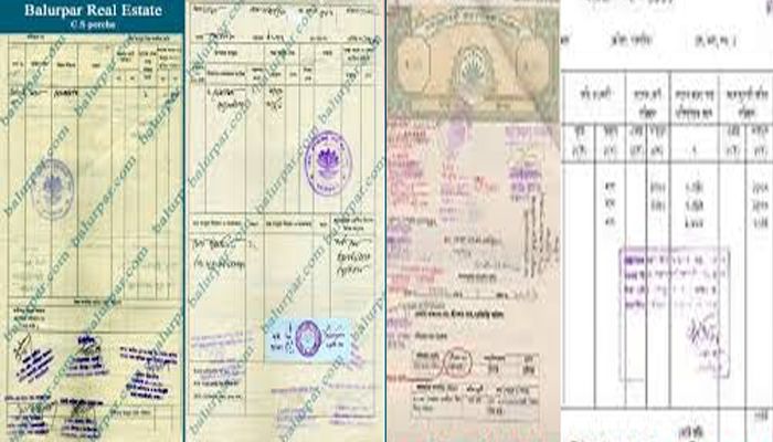পর্চা, দাগ, খতিয়ান, জমা খারিজ, নামজারি, ও দলিল কী?