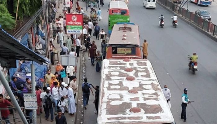 আজ থেকে বাসে ‘গেটলক সিস্টেম’ চালু
