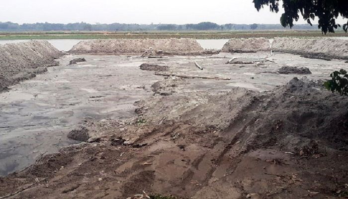 মহেশপুরে ১ লাখ ২০ হাজার ঘনফুট বালু জব্দ