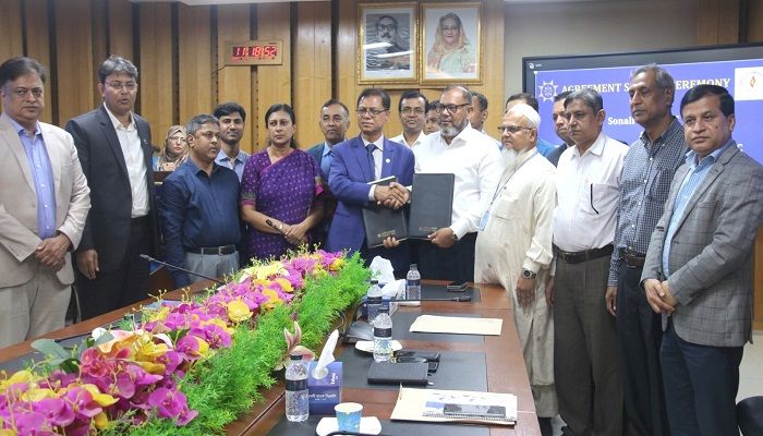 গ্যাস বিল আদায়ে সোনালী ব্যাংকের সাথে তিতাসের চুক্তি