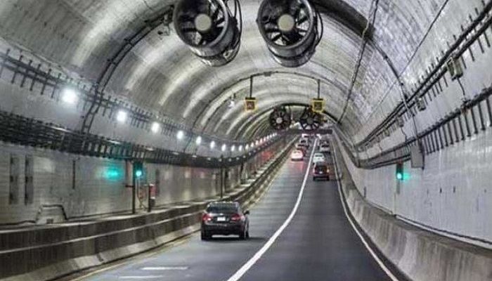 বঙ্গবন্ধু টানেলে যান চলাচল শুরু