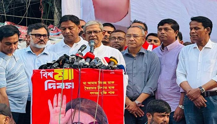 আ. লীগ নয়, দেশ চালাচ্ছে অদৃশ্য শক্তি: ফখরুল