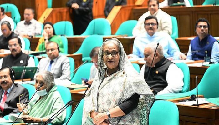 মধ্যপ্রাচ্যে সংঘাত হলে প্রভাব পড়বে বাংলাদেশে, সংসদে প্রধানমন্ত্রী