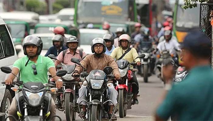 ৩ দিন মোটরসাইকেল চলবে না ১৫৭ উপজেলায়