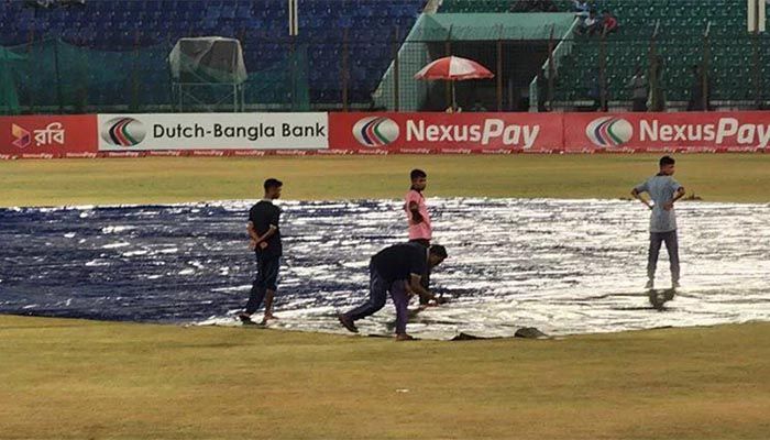 বাংলাদেশ-জিম্বাবুয়ের ম্যাচে বৃষ্টির হানা 