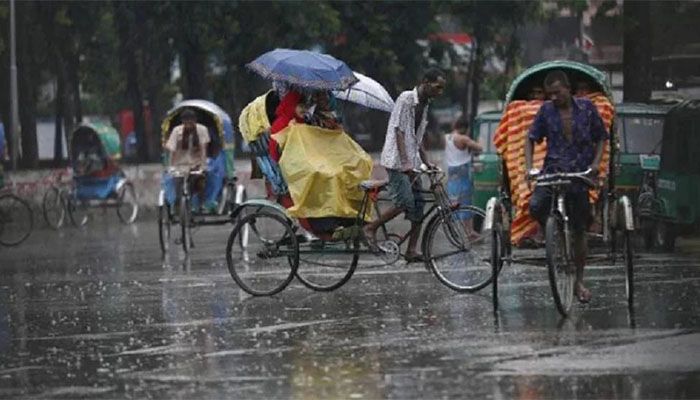 ঢাকায় ১১৬ মিলিমিটার বৃষ্টিপাত রেকর্ড করা হয়েছে। ছবি: সংগৃহীত 