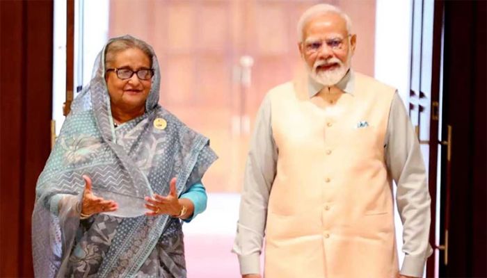 মোদীকে বাংলাদেশ সফরের আমন্ত্রণ শেখ হাসিনার