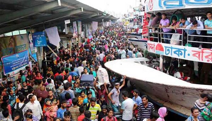 ৯০টি লঞ্চে বাড়ি যাবেন ২০ লাখ মানুষ 