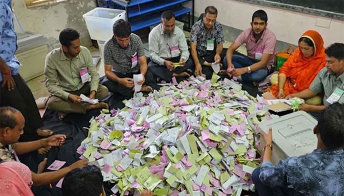 উপজেলার শেষ ধাপে ভোট গ্রহণ শেষ, চলছে গণনা