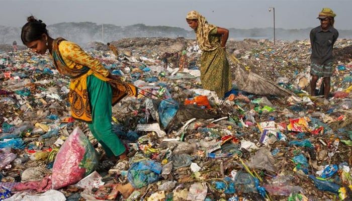 পলিথিনের দূষণের ভয়াবহতা