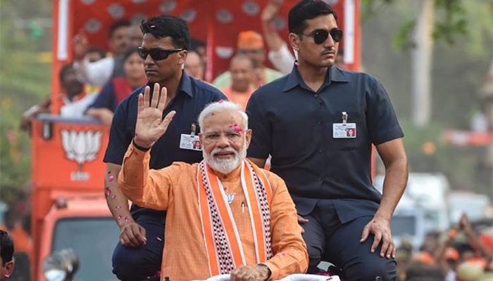 আবারও ক্ষমতায় আসছেন মোদি