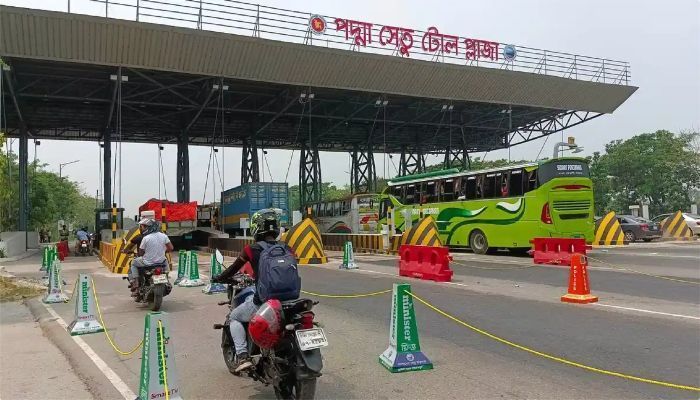 পদ্মা সেতুতে একদিনে পৌনে ৫ কোটি টাকার টোল আদায়