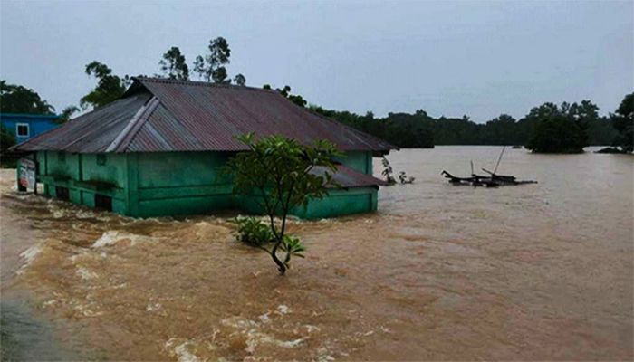 আবারও সুনামগঞ্জে বাড়ছে নদীর পানি, সিলেট বিভাগে বন্যার শঙ্কা
