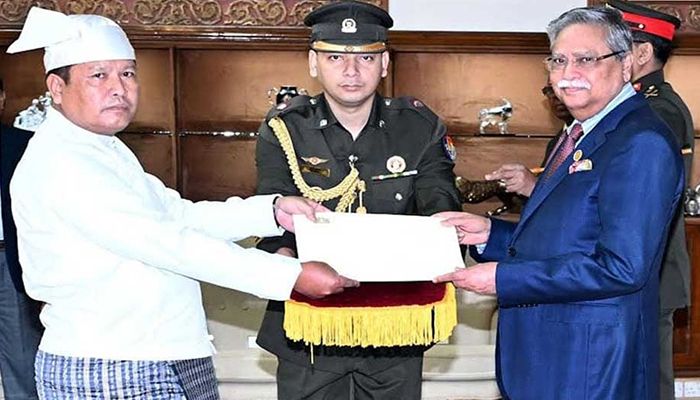 রোহিঙ্গাদের ফিরিয়ে নিতে মিয়ানমারের প্রতি রাষ্ট্রপতির আহ্বান 