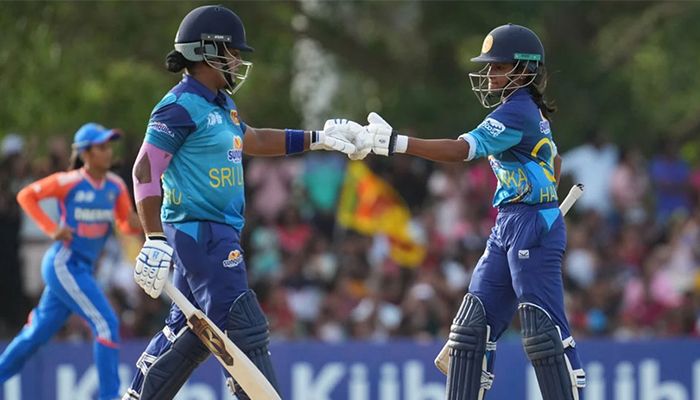 ভারতকে হারিয়ে প্রথমবার নারী এশিয়া কাপ চ্যাম্পিয়ন শ্রীলঙ্কা