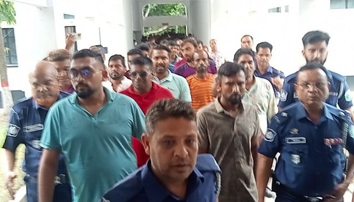 বিএনপি নেতার ওপর হামলা: প্রধান আসামিসহ ৯ জন কারাগারে 