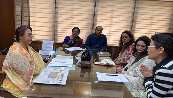 প্রতিমন্ত্রী সিমিনের সঙ্গে বিশ্ব ব্যাংকের প্রতিনিধিদলের সাক্ষাৎ