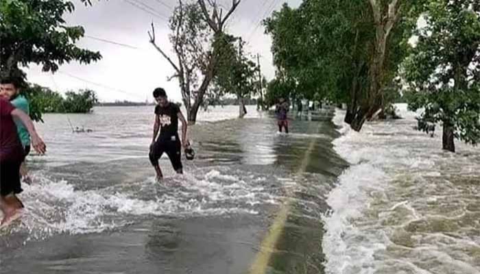 সিলেটে বন্যা পরিস্থিতির কোথাও উন্নতি, কোথাও অবনতি