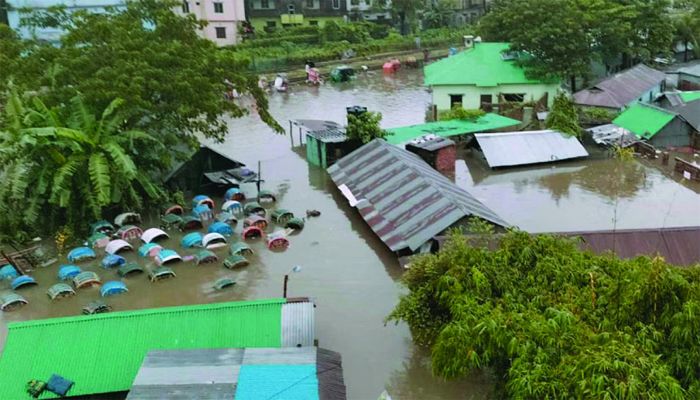 বন্যায় মৃত্যু ১৫, ক্ষতিগ্রস্ত ৫০ লক্ষ মানুষ