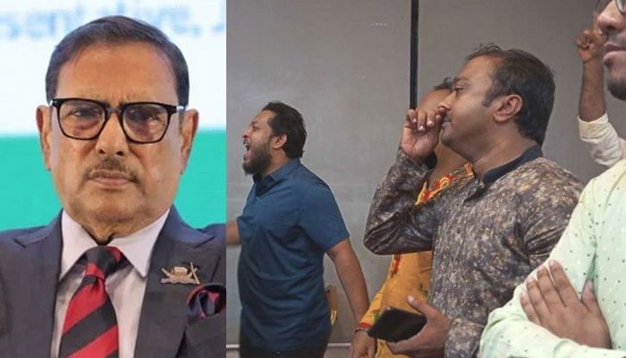  তোপের মুখে ওবায়দুল কাদের
