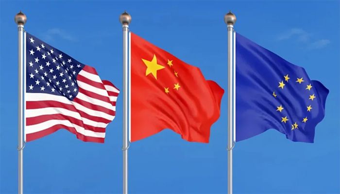 অন্তর্বর্তীকালীন সরকারকে স্বাগত জানালো যুক্তরাষ্ট্র-চীন-ইইউ 