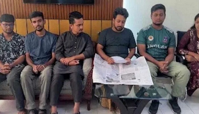 ডিবি কার্যালয়ে অনশনে ছিলেন ৬ সমন্বয়ক