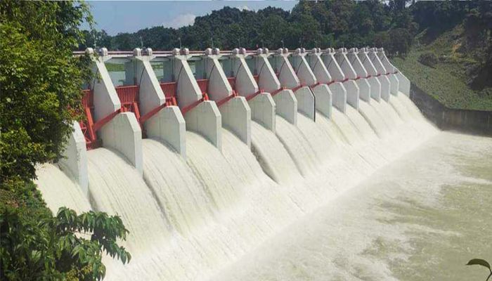 আবারও খুলে দেওয়া হলো কাপ্তাই বাঁধের ১৬টি জলকপাট