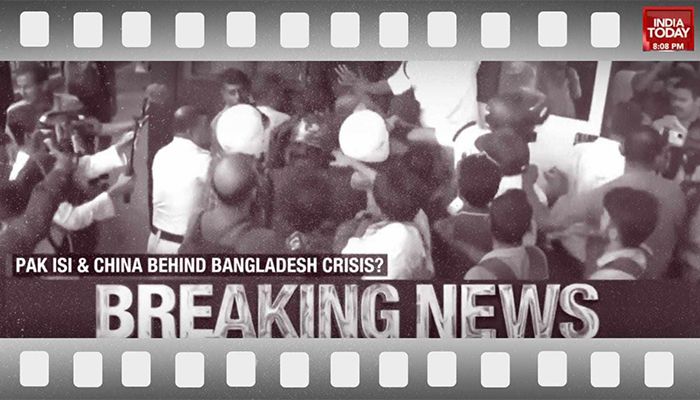 ভারতীয় মিডিয়ায় শেখ হাসিনার পতন