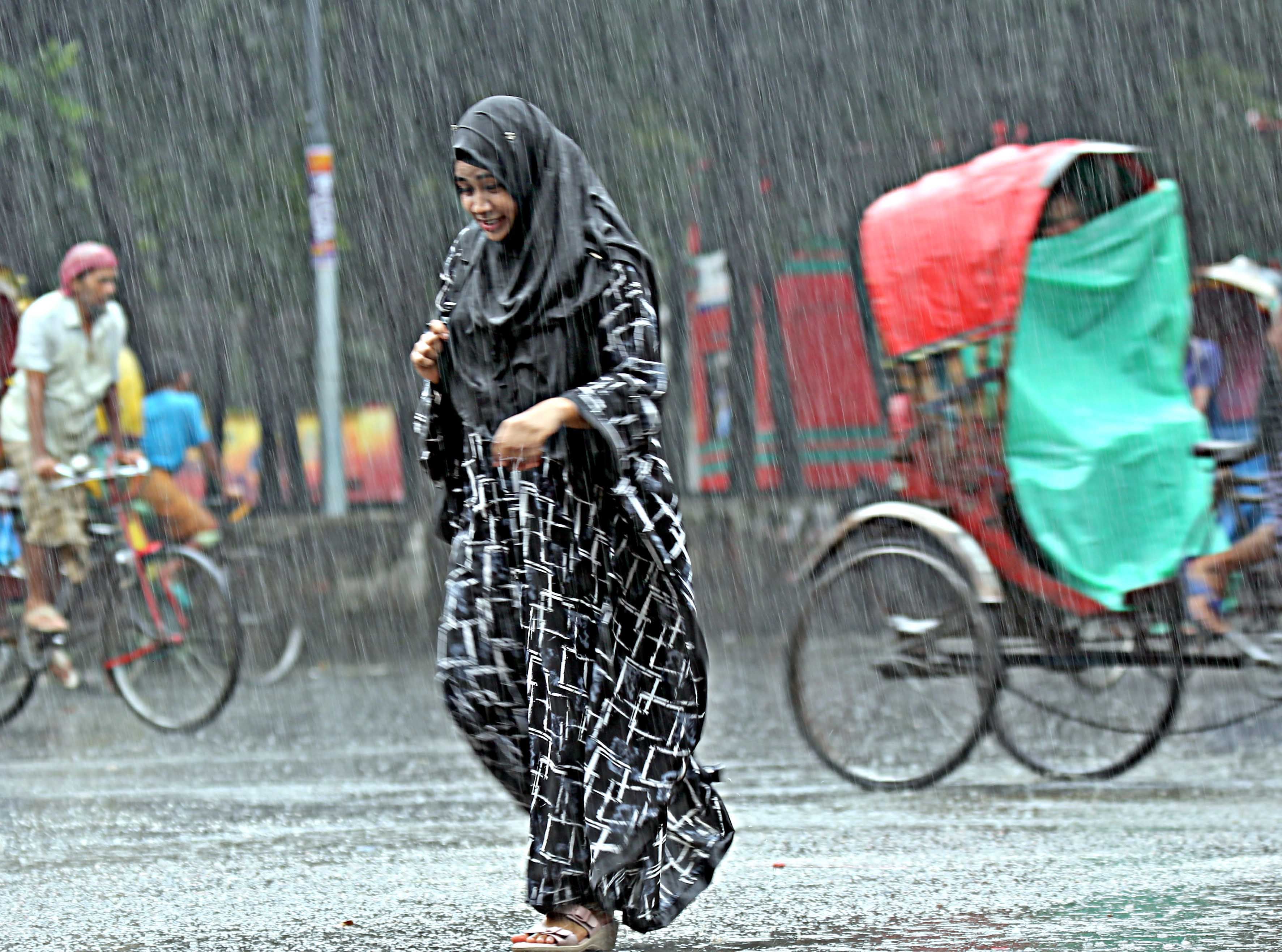 নগরে স্বস্তির বৃষ্টি