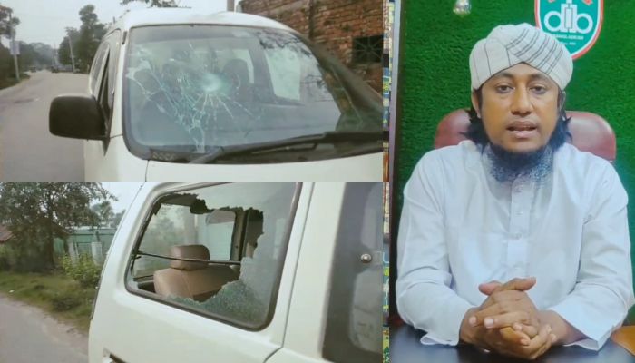 ইসলামি বক্তা তাহেরীর গাড়িতে হামলা ও ভাঙচুর