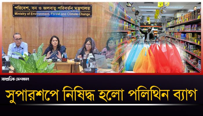 শপিংমলে ব্যবহার করা যাবে না পলিথিন 