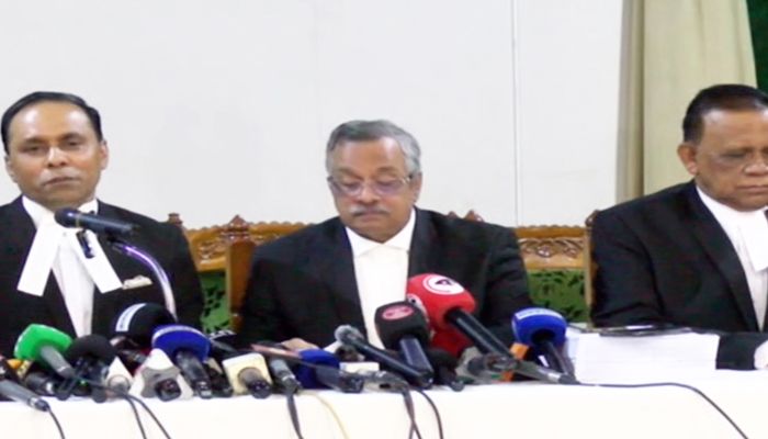 ‘তত্ত্বাবধায়ক সরকার ব্যবস্থা বাতিলের রায় অসাংবিধানিক ছিল’