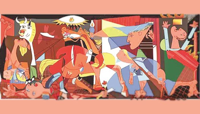 শত মানুষের আর্তনাদ লুকানো যে চিত্রে
