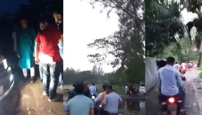 দলীয় নির্দেশ অমান্য করে বিএনপির কেন্দ্রীয় নেতার শোডাউন 