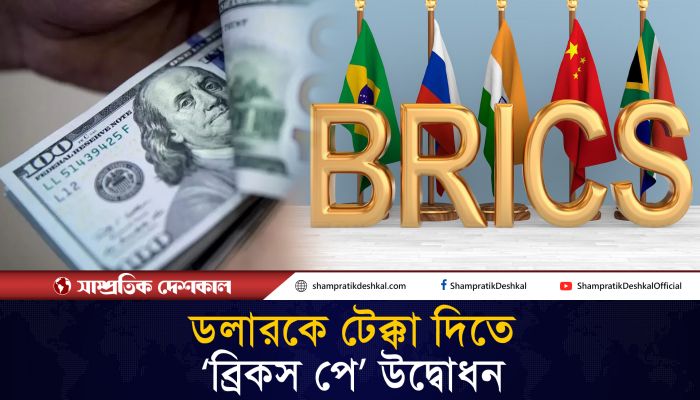 মার্কিন ডলারের আধিপত্য থেকে মুক্ত হতে ‘ব্রিকস পে’