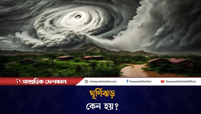 ঘূর্ণিঝড় কিভাবে সৃষ্টি হয়? 